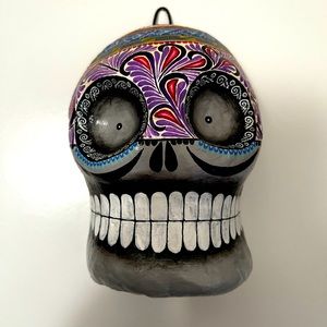 Clay Mexican Sugar Skull Day of the Dead